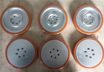 5 Inch Yellow PU Wheel best